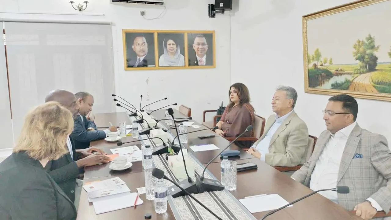 বিএনপির সাথে নেদারল্যান্ডসের এনআইএমডি প্রতিনিধিদলের বৈঠক