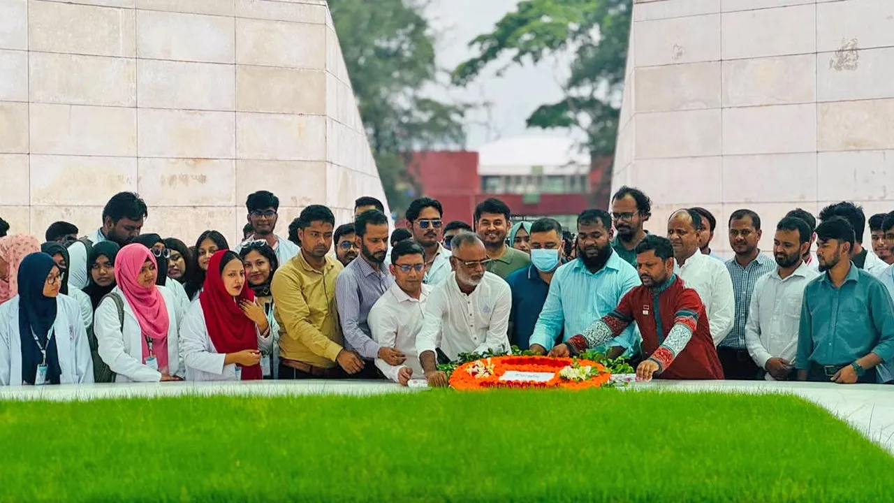 জাতীয় স্মৃতিসৌধ ও জিয়ার সমাধিতে বিপিএর শ্রদ্ধা