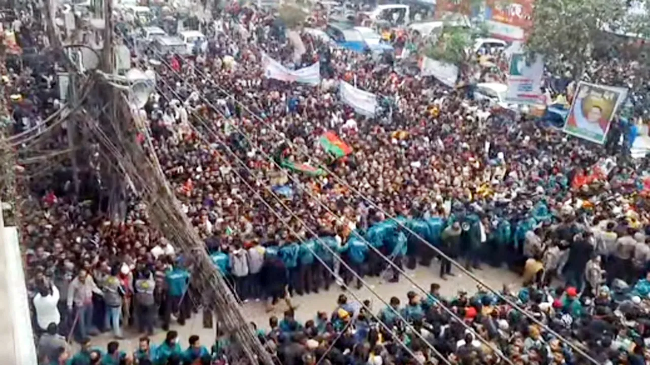 দেড়যুগ পর বিএনপির কেন্দ্রীয় কার্যালয়ে তারেক রহমান