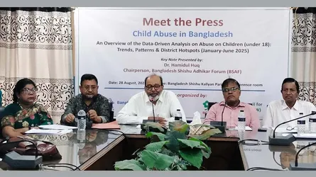 ‘শিশু নির্যাতন পরিস্থিতি পর্যালোচনা ও অধিদফতর প্রতিষ্ঠার দাবি’