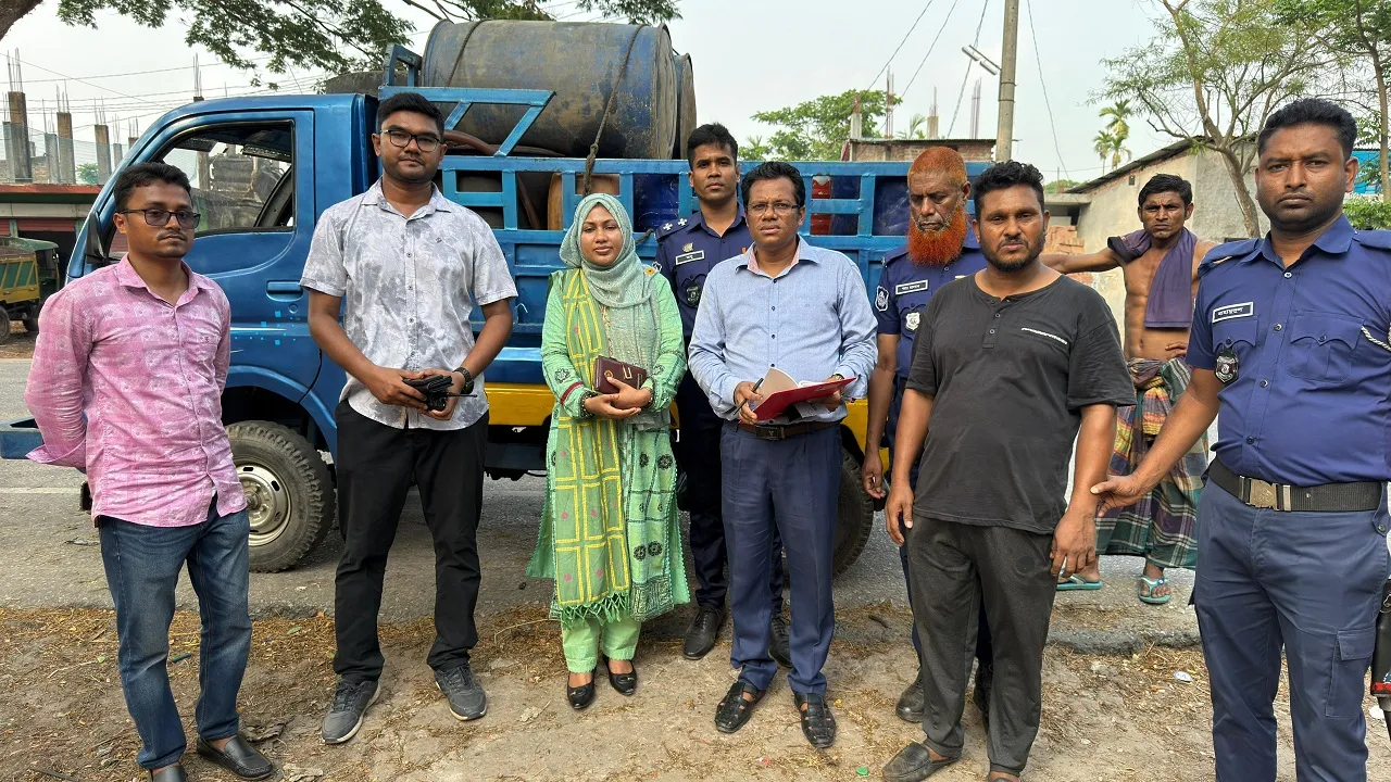 বরিশাল বিভাগে অবৈধভাবে মজুত ৬১ হাজার লিটার তেল জব্দ