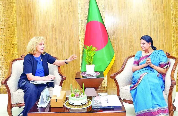 পরিবেশ উপদেষ্টার সাথে ইউরোচেম চেয়ারপারসনের সাক্ষাৎ