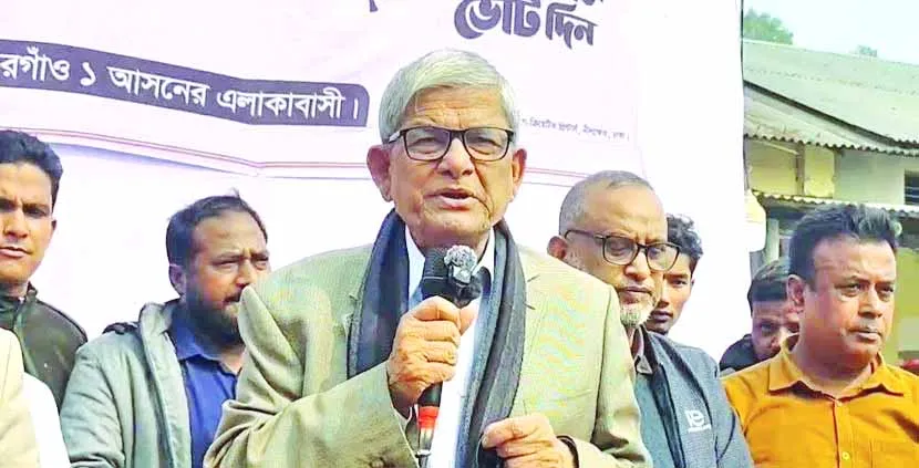 বিগত নির্বাচনগুলোতে কথা বলতে পারতাম না, শুধু কেঁদেছি : মির্জা ফখরুল