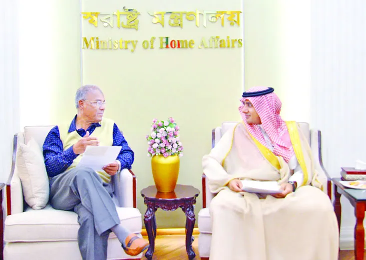 দ্বিপক্ষীয় সম্পর্ক আরো জোরদারের আহ্বান স্বরাষ্ট্র উপদেষ্টার