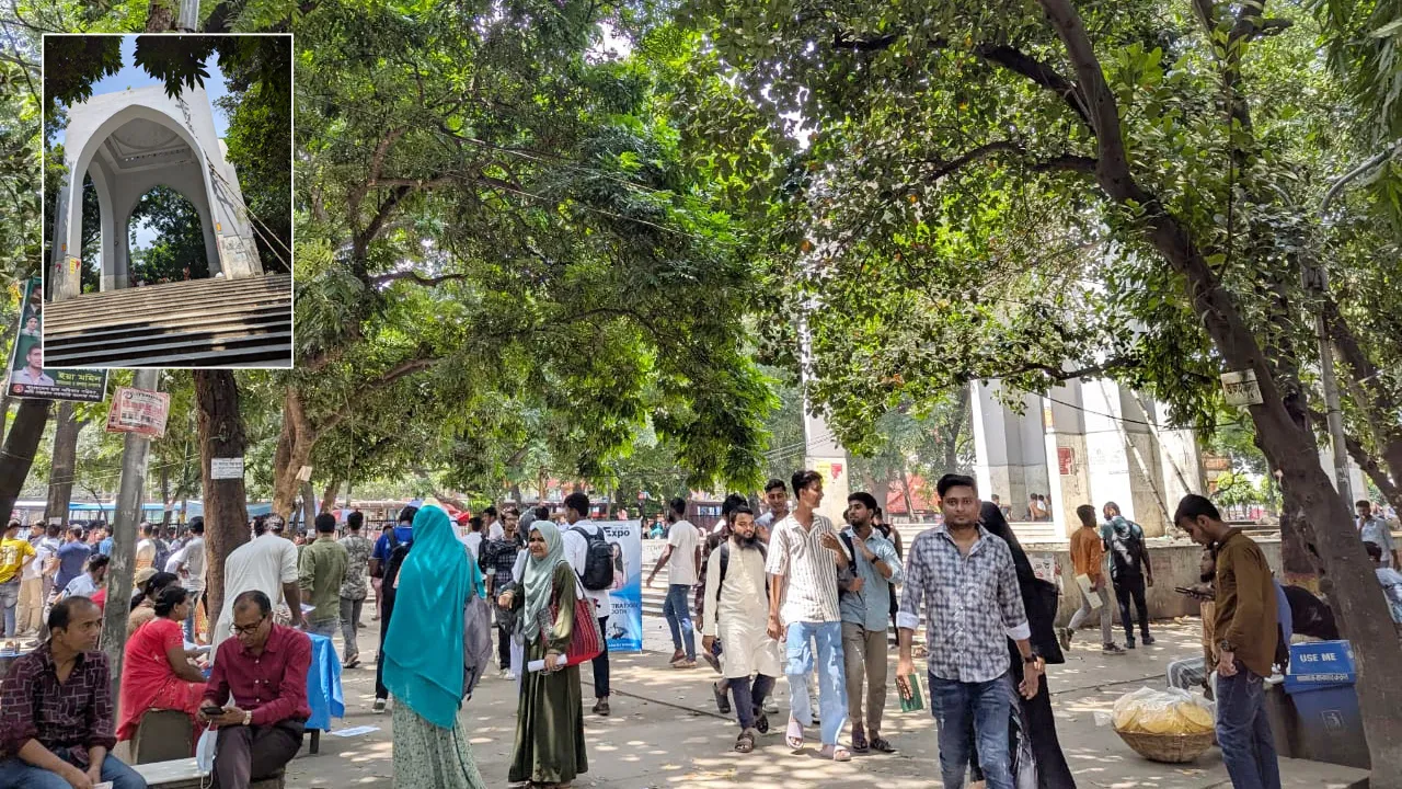 ফাঁসির মঞ্চ থেকে আজকের বাহাদুর শাহ পার্ক