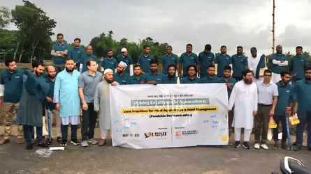 বৈজ্ঞানিক উপায়ে মাছ চাষে প্রশিক্ষণ পেলো ৩৫০ মৎস্যচাষি