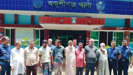 বকশীগঞ্জে ইউপি চেয়ারম্যানসহ চার আওয়ামী লীগ নেতা গ্রেফতার