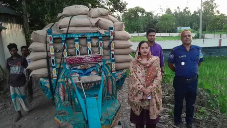 বকশীগঞ্জে খাদ্য অধিদফতরের ১৬০ বস্তা চাল উদ্ধার