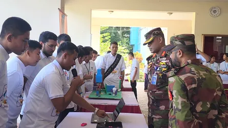 বান্দরবানে বিজ্ঞান ও প্রযুক্তি মেলায় দুই শতাধিক প্রজেক্ট প্রদর্শিত