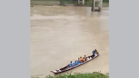 বান্দরবানের তিনটি নদীর পানি বিপৎসীমার উপরে