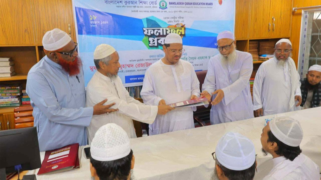 Bangladesh-Quran-Education-Board-publishes-results-of-24th-central-examination