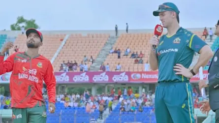 টসে হেরে ফিল্ডিংয়ে বাংলাদেশ, একাদশে দুই পরিবর্তন