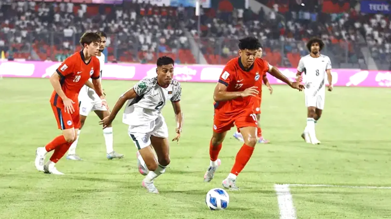 সিঙ্গাপুরের কাছে হতাশার হারে ‘এক পেনাল্টির আক্ষেপ’ বাংলাদেশের