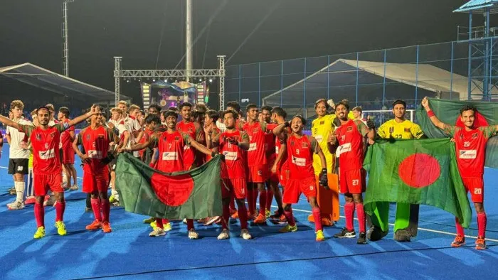 যুব হকি বিশ্বকাপের চ্যালেঞ্জার বিভাগে চ্যাম্পিয়ন বাংলাদেশ, প্রধান উপদেষ্টার অভিনন্দন