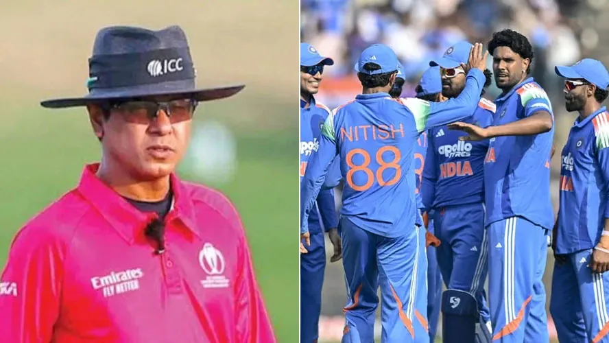 ভারতের ম্যাচে আম্পায়ারিংয়ে বাংলাদেশী সৈকত, তার প্রতিও ভারতীয়দের ক্ষোভ!