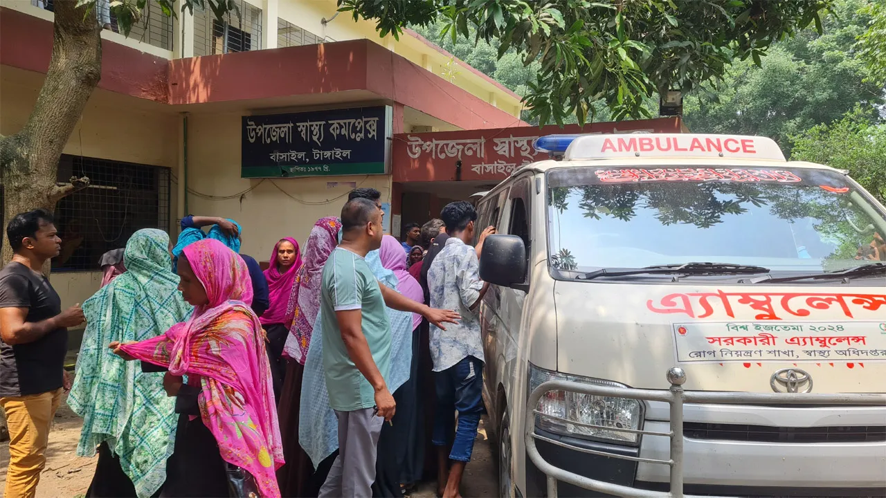 বাসাইলে ঈদসামগ্রী নিতে এসে বৃদ্ধার মৃত্যু