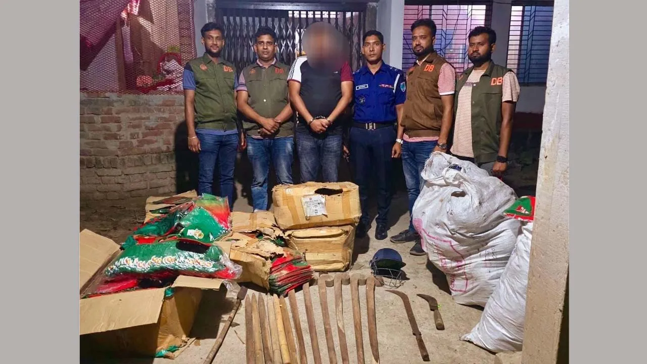 এক সপ্তাহে সারা দেশে অস্ত্র-গোলাসহ আটক ২৫৯