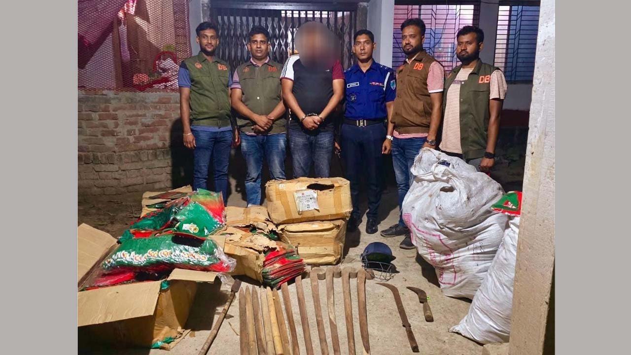 এক সপ্তাহে সারা দেশে অস্ত্র-গোলাসহ আটক ২৫৯