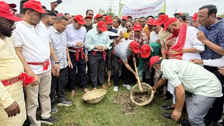 ভালুকায় ‘বাঁকাখাল’ খনন কাজের উদ্বোধন