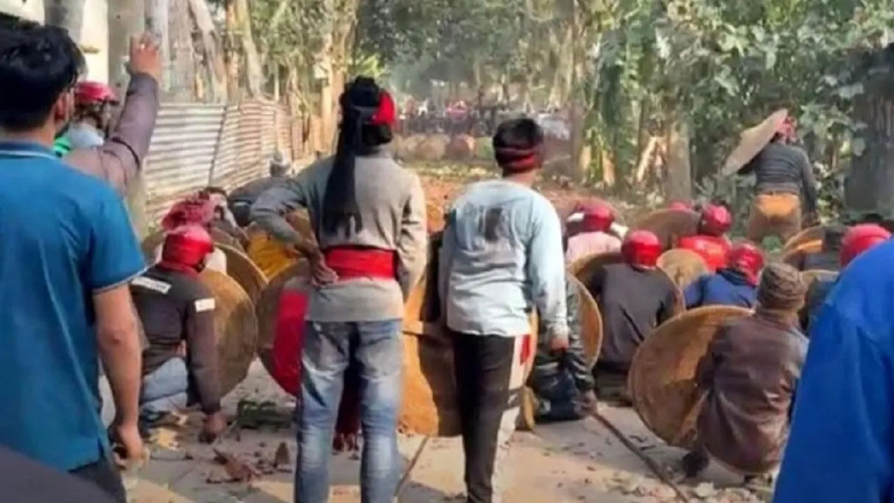 ভাঙ্গায় আধিপত্য বিস্তার নিয়ে দুই পক্ষের সংঘর্ষে আহত ২০