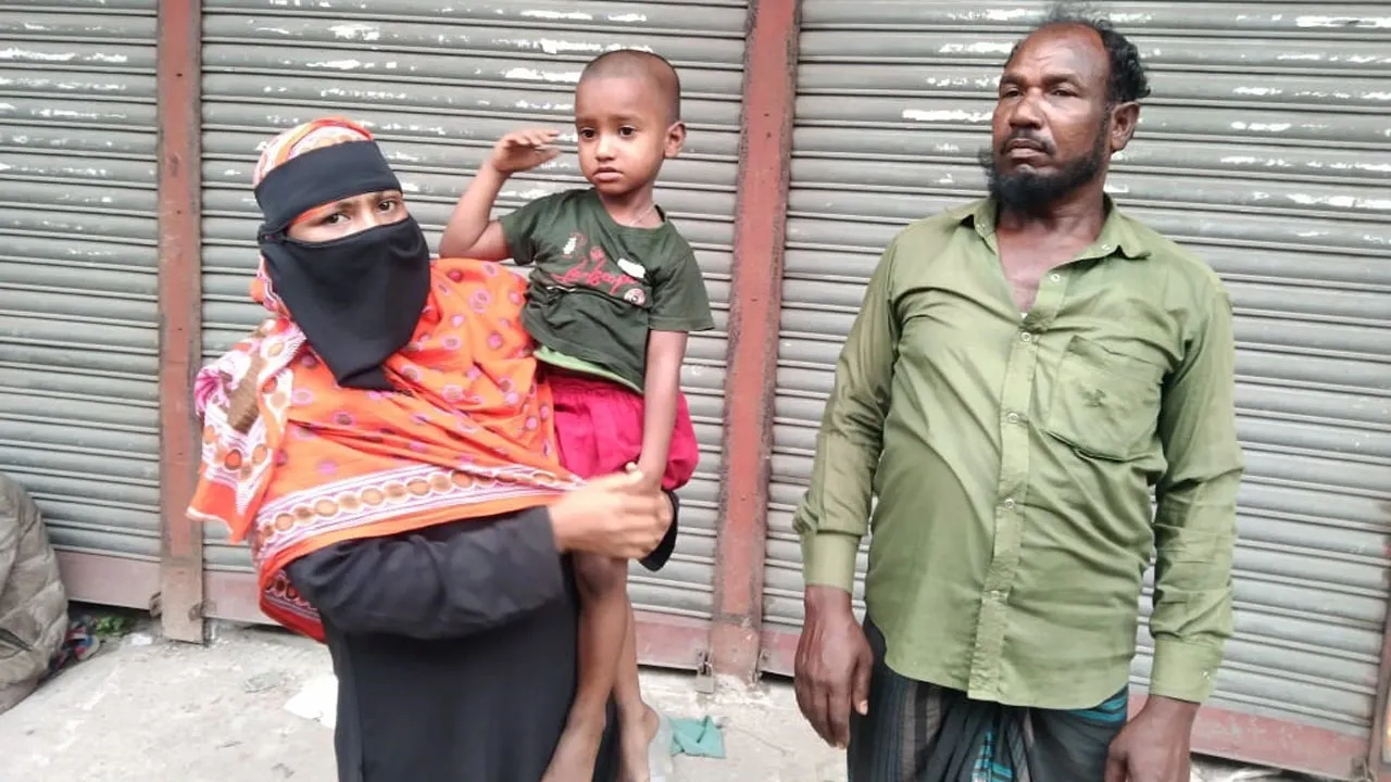 সন্তানকে বাঁচাতে বাবার আকুতি