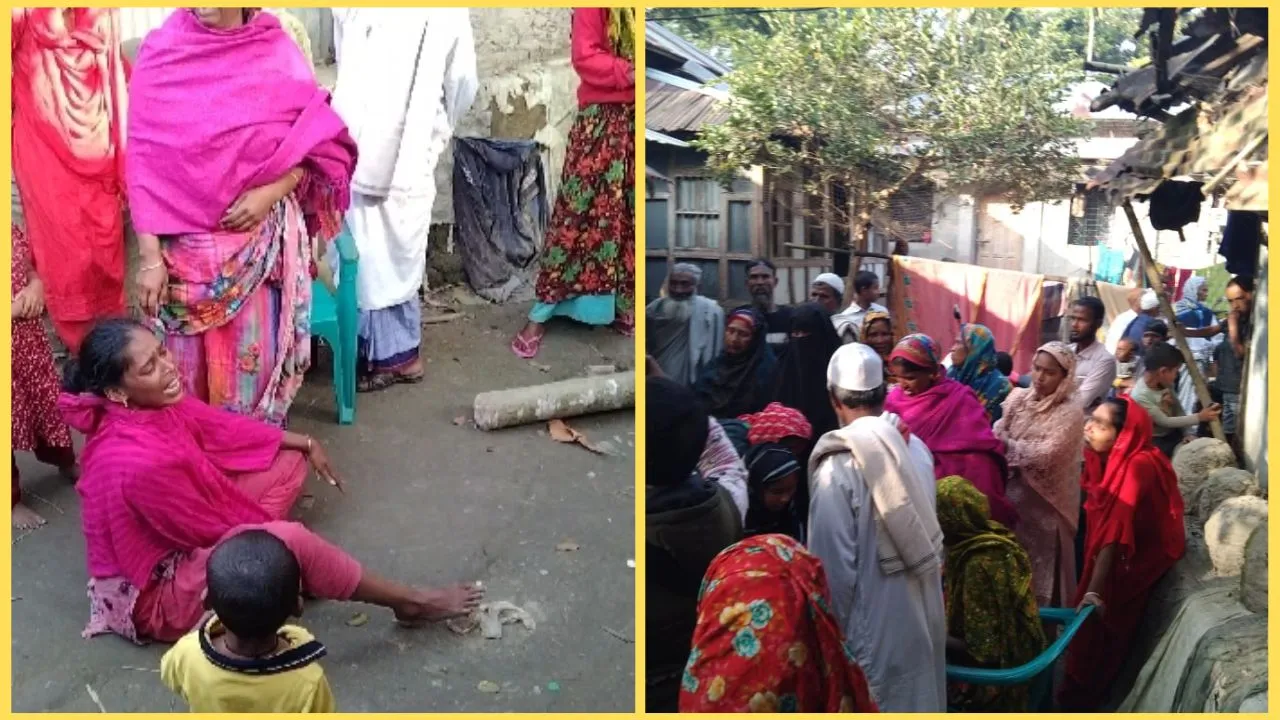 মেঘনায় লঞ্চ দুর্ঘটনায় নিহত লালমোহনের ৩ জনের বাড়িতে শোকের মাতম