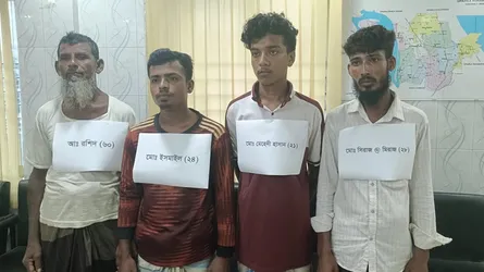 ভোলায় নারীকে হেনস্তা : গ্রেফতার পাঁচ আসামি কারাগারে