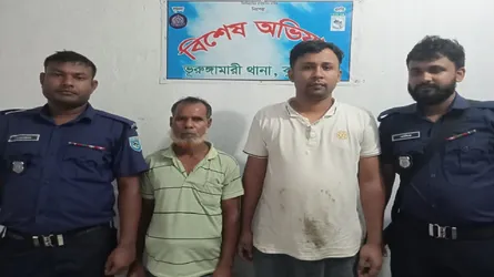 ভূরুঙ্গামারীতে ডিবি পরিচয়ে প্রতারণার অভিযোগে আটক ২