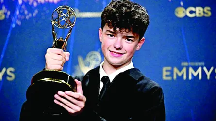 ৭৭তম এমিতে ইতিহাস গড়ল ‘অ্যাডোলেসেন্স’ কিশোর