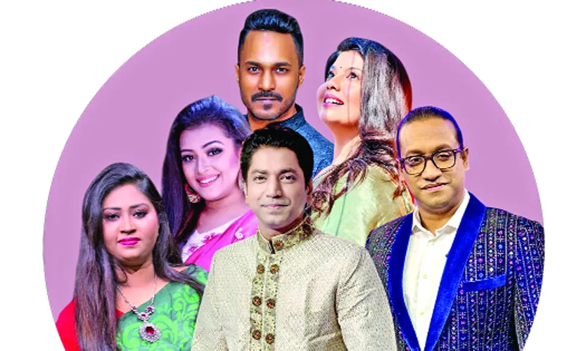 বেতারের জন্য নির্বাচনী থিম সং গাইলেন তারা