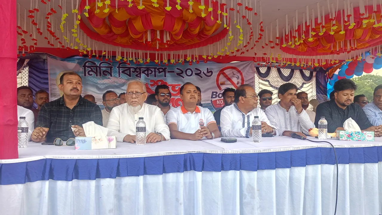 বোয়ালমারীতে মিনি ফুটবল বিশ্বকাপের উদ্বোধন