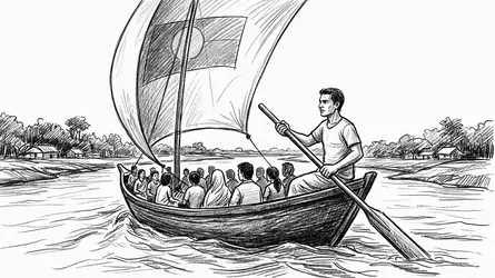 বাতাস বুঝে তরী বাও হে মাঝি