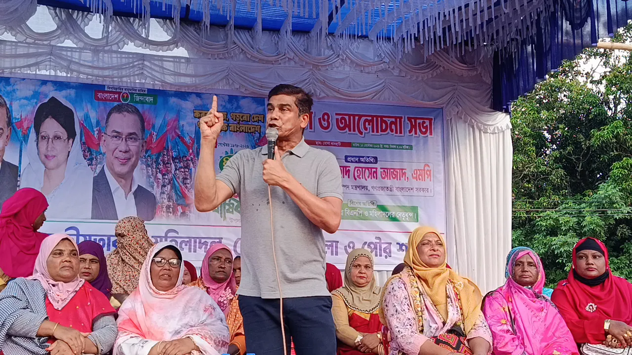 প্রধানমন্ত্রী কথায় নন, কাজে বিশ্বাসী : পানি প্রতিমন্ত্রী