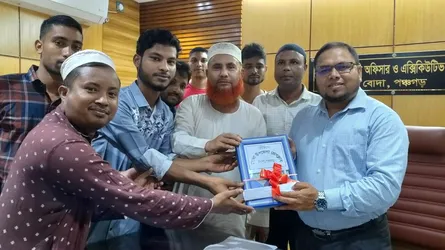 পঞ্চগড়ে ইউএনও’র সাথে উপজেলা প্রেসক্লাবের সদস্যদের সৌজন্য সাক্ষাৎ