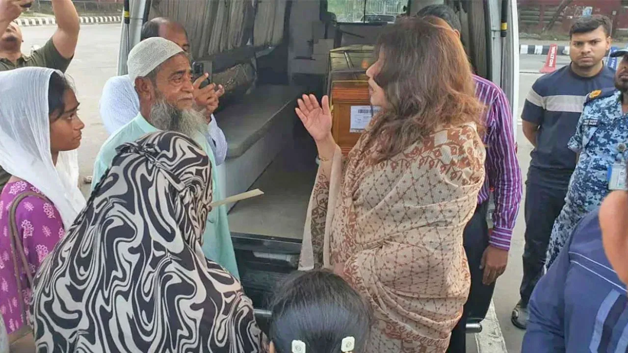 ইরাকে মিসাইল হামলায় নিহত শ্রাবণের লাশ দেশে ফিরেছে