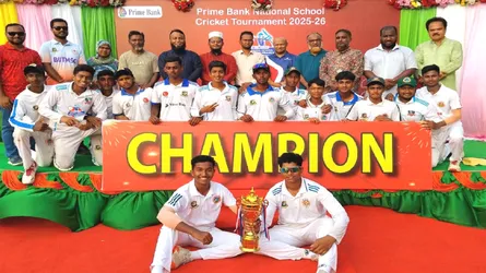 বগুড়ায় স্কুল ক্রিকেটে বিট মডেল স্কুল চ্যাম্পিয়ন