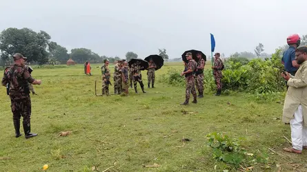 বকশীগঞ্জে পুশইনে ব্যর্থ বিএসএফ, বিজিবির সাথে কঠোর অবস্থানে এলাকাবাসী