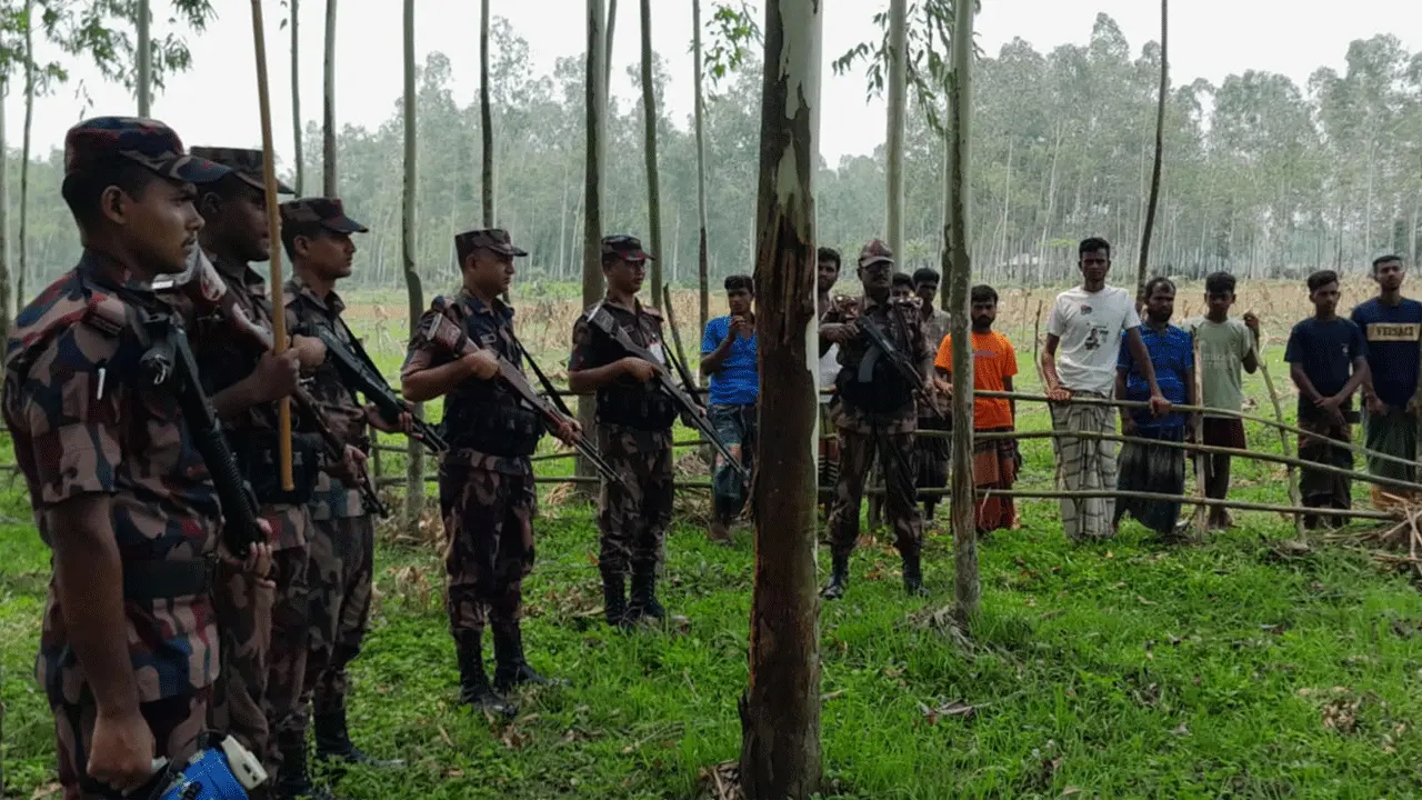 বকশীগঞ্জ সীমান্তে পুশইন ঠেকাতে তৎপর বিজিবি