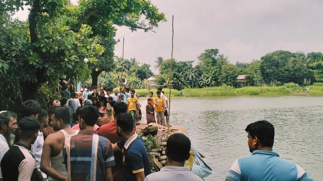 তাহিরপুরের বৌলাই নদীতে ২ সন্তানের জননী নিখোঁজ