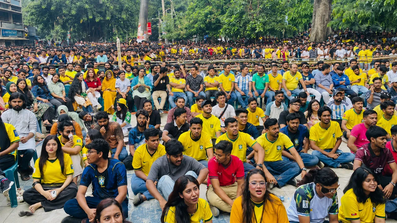 ব্রাজিল সমর্থকদের দাবিতে কর্মসূচি পেছাল বিদ্যুৎ কর্তৃপক্ষ