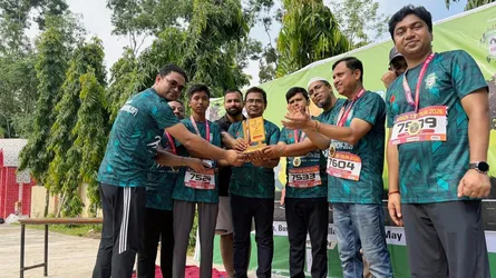 বুড়িচংয়ের জরুইনে ৭.৫ কিলোমিটার দৌড় প্রতিযোগিতা