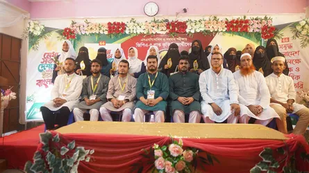 বুড়িচংয়ে শিক্ষার্থীদের ইসলামী ছাত্রশিবিরের সংবর্ধনা