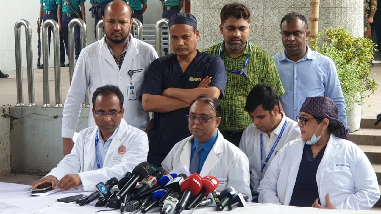 দগ্ধ চারজনের অবস্থা সঙ্কটাপন্ন : বার্ন ইনস্টিটিউটের পরিচালক