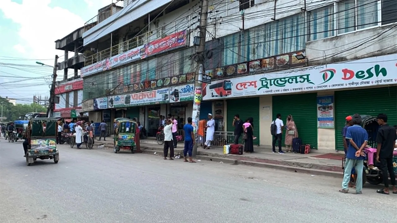 রাজশাহী অঞ্চলের ৩ জেলা থেকে বাস চলাচল বন্ধ
