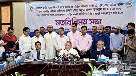 স্বচ্ছ ও জবাবদিহিমূলক নির্বাচন উপহার দিতে চাই : সিইসি