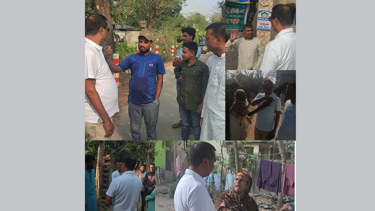 প্রতিশ্রুতি বাস্তবায়নে মাঠে নামলেন সংসদ সদস্য এনামুল হক এনাম