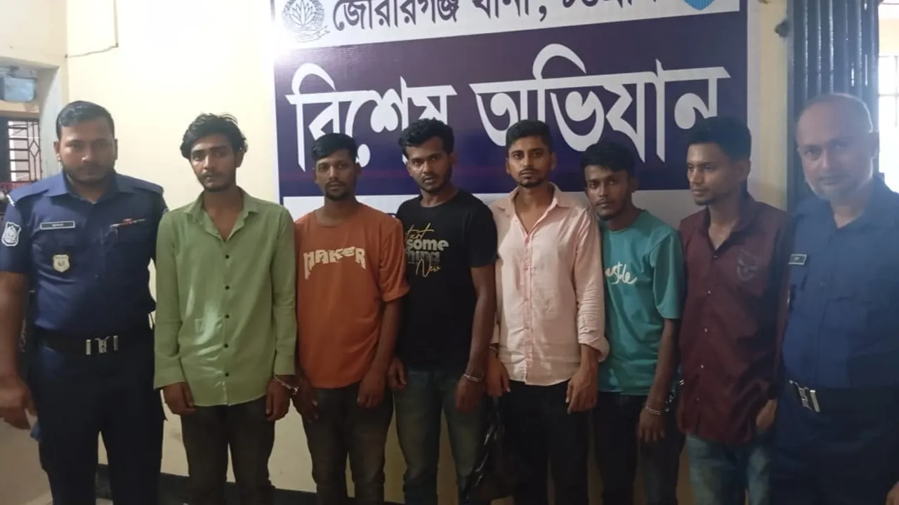 চট্টগ্রামের বিশেষ অর্থনৈতিক অঞ্চলে ডাকাতি, গ্রেফতার ৭