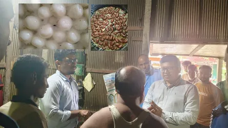 আনোয়ারায় বালুমহল ও মিষ্টির কারখানায় ভ্রাম্যমাণ আদালতের অভিযান