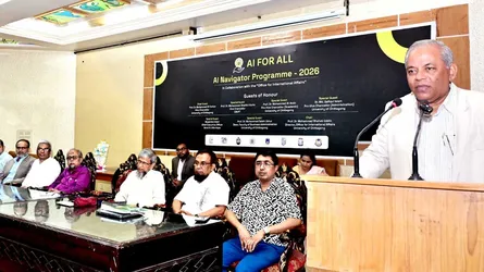 উন্নয়ন ও উদ্ভাবনের অন্যতম চালিকাশক্তি হয়ে উঠছে এআই : চবি ভিসি