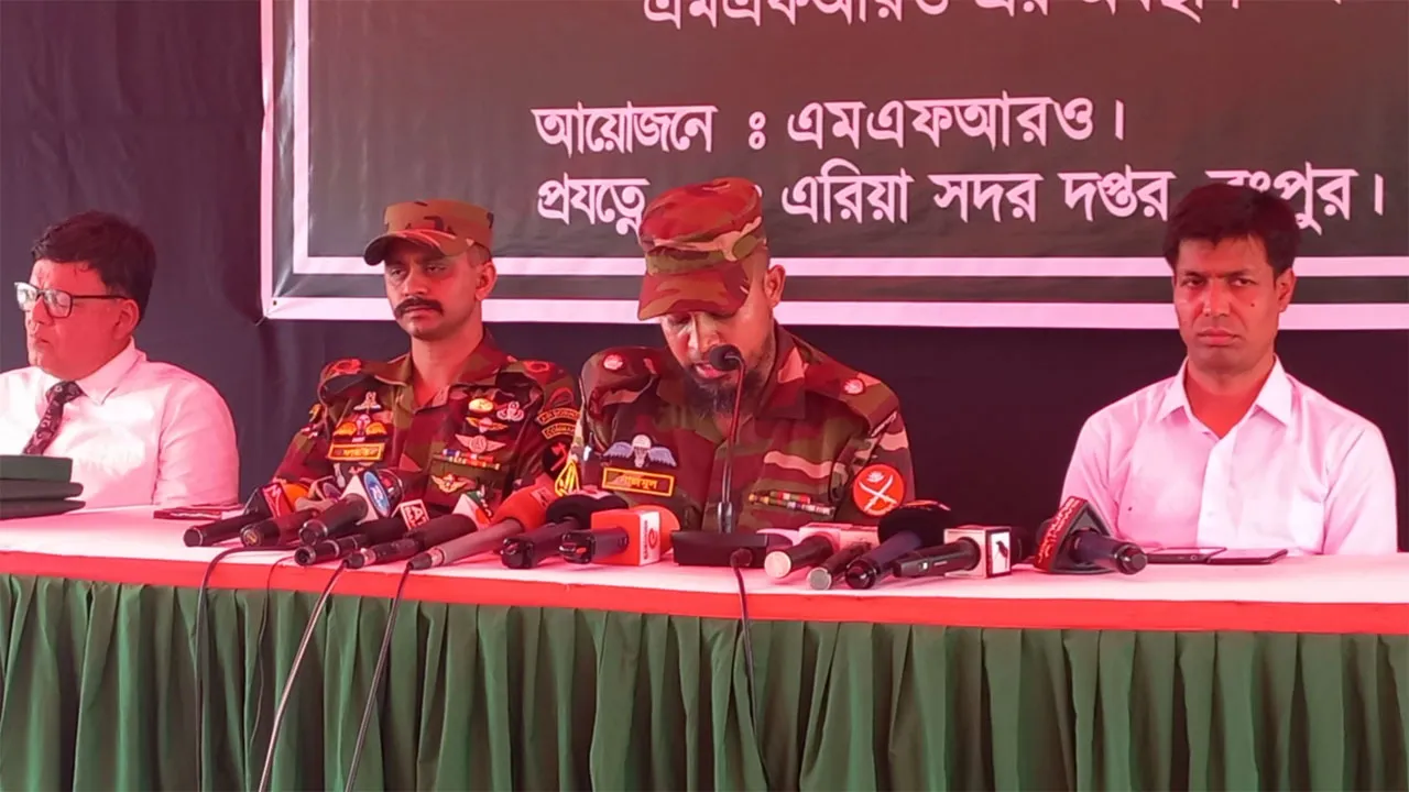 দিনাজপুরে সেনাবাহিনীর জমি উদ্ধারে সকলের সহযোগিতার আহ্বান